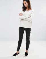 Thumbnail for your product : Pam & Gela Coated Sateen Leggings
