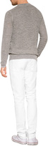 Thumbnail for your product : Michael Kors Linen Blend Thermal Crewneck Pullover Gr. S