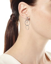 Thumbnail for your product : Paul Morelli 18k White Gold Diamond Link Earrings, 41mm