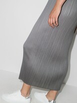 Thumbnail for your product : Pleats Please Issey Miyake Plissê Midi Crewneck Dress