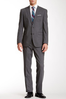 Thumbnail for your product : Kenneth Cole New York Medium Grey Two Button Peak Lapel Wool Suit