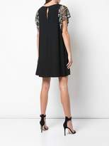 Thumbnail for your product : Aidan Mattox contrasting sleeve shift dress