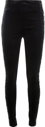 petite side stripe leggings