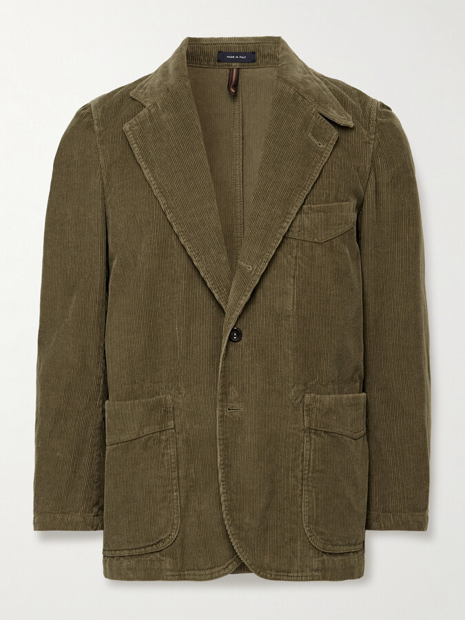 Drakes Field Games Cotton-Corduroy Blazer