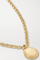 Thumbnail for your product : Laura Lombardi + Net Sustain Rosa Gold-plated Necklace - one size