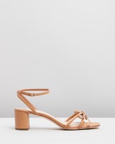 Thumbnail for your product : Loeffler Randall Gracie Skinny Strap Bow Low Heels