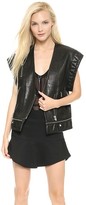 Thumbnail for your product : IRO Jacy Quilted Leather Vest