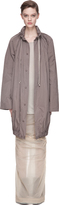 Thumbnail for your product : Rick Owens Dark Oyster Grey Bubble Coat
