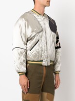 Thumbnail for your product : KAPITAL Adaptable Quilted Patchwork Bomber Jacket