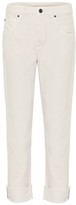 Thumbnail for your product : Brunello Cucinelli High-rise straight jeans