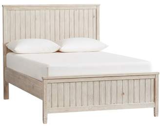 Pottery Barn Teen Beadboard Basic Bed, Twin, Simply White