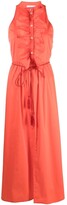 Thumbnail for your product : Patrizia Pepe Ruffle-Trim Shirt Dress
