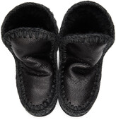 Thumbnail for your product : Mou Black Embossed 18 Ankle Boots