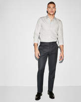 Thumbnail for your product : Express Classic Navy Oxford Stretch Cotton Dress Pant