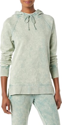 Goodthreads Women's Heritage Fleece Long Sleeve Hooded Tunic Sweatshirt