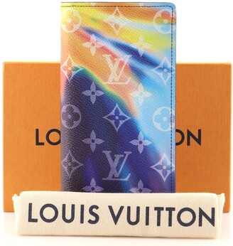 Louis Vuitton Brazza Wallet Limited Edition Monogram Sunset Canvas