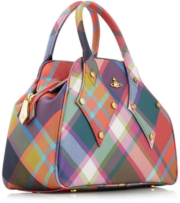 Vivienne Westwood Derby Tartan Bowling Bag ShopStyle