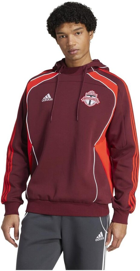 Adidas Men's Red Toronto Fc 2025 Travel Pullover Hoodie