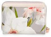 Thumbnail for your product : Ted Baker Vallie Chatsworth Bloom Leather Zip Coin Purse