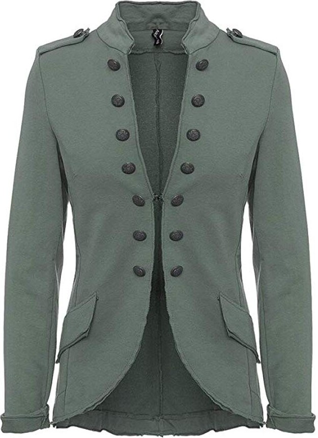 Military Look Wollmantel Im Military Stil Augenwaide Mantel Im