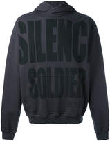 Thumbnail for your product : Haider Ackermann Silence Soldier hoodie