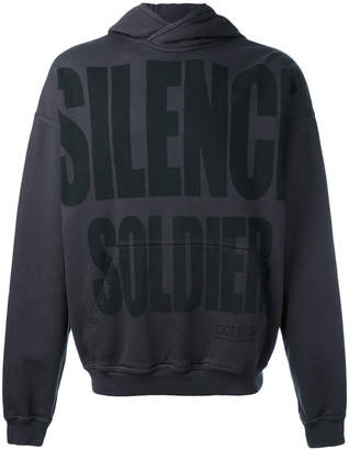 Haider Ackermann Silence Soldier hoodie