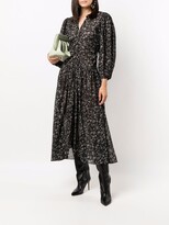 Thumbnail for your product : Etoile Isabel Marant Ruched Floral-Print Dress