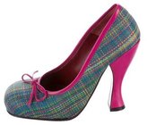Thumbnail for your product : Vivienne Westwood Round-Toe Tweed Pumps