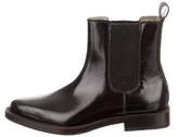 Thumbnail for your product : Brunello Cucinelli Round-Toe Monili-Accented Ankle Boots Black Round-Toe Monili-Accented Ankle Boots