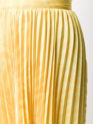 The Andamane Pleated Midi Skirt