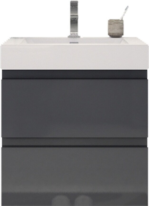 MEBO BATH Baillie 24'' WallMounted Vanity with Reinforced Acrylic Sink