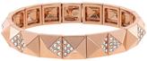 Thumbnail for your product : Swarovski lola and grace Rose Gold Plated Studded Bracelet With Elements