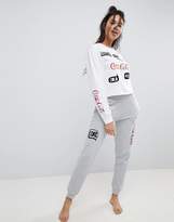 Thumbnail for your product : ASOS DESIGN LOUNGE Coca Cola Sweat