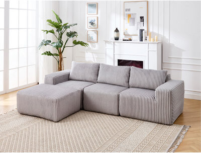 Latitude Run Modern Minimalist Modular Sectional Sofa