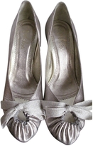 Thumbnail for your product : Maloles Beige Leather Heels
