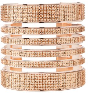Charlotte Russe Plus Size Embellished Caged Cuff Bracelet