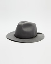 Thumbnail for your product : Brixton Grey Hats - Wesley Packable Fedora - Size S at The Iconic