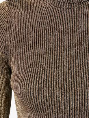 Roberto Cavalli roll neck sweater