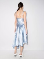 Thumbnail for your product : Collina Strada Ivy assymmetric midi dress