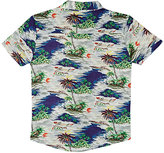 Thumbnail for your product : AO Hawaiian-Print Button-Front Shirt
