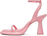 Thumbnail for your product : Alexander Wang Pink Shannan Heeled Sandals