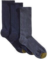 Thumbnail for your product : Gold Toe Women's Flat-Knit 3-Pk. Crew Socks