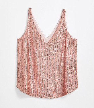 loft sequin top