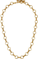 Thumbnail for your product : Elizabeth Locke Celtic Gold 19k Link Necklace, 21"L