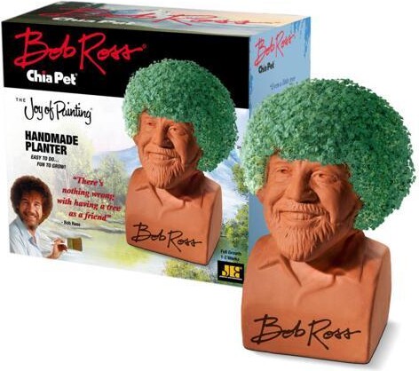 Joseph Enterprises Chia Pet Planter - Bob Ross