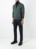 Thumbnail for your product : Jacob Cohen plaid tapered trousers