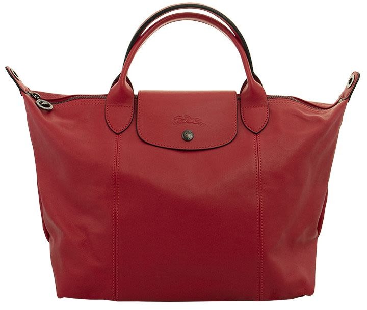 Longchamp LE PLIAGE CUIR Top Handle Bag M ShopStyle