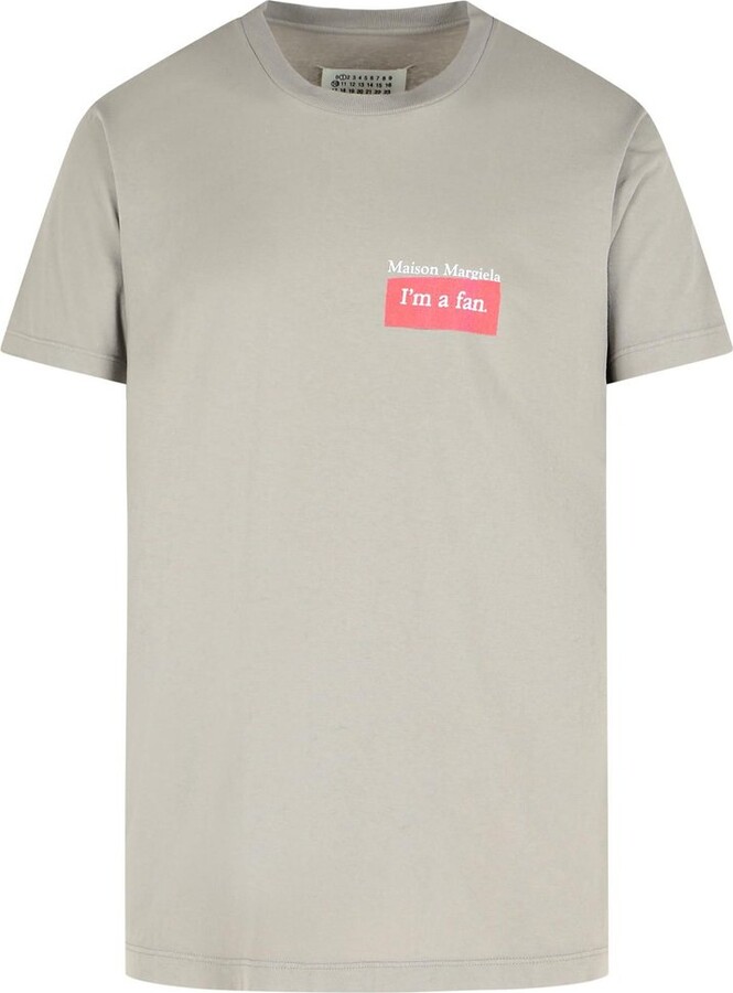 Maison Margiela Logo Patch Crewneck T-Shirt