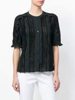 Thumbnail for your product : Steffen Schraut button up ruffle blouse