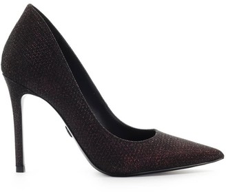 bronze glitter shoes